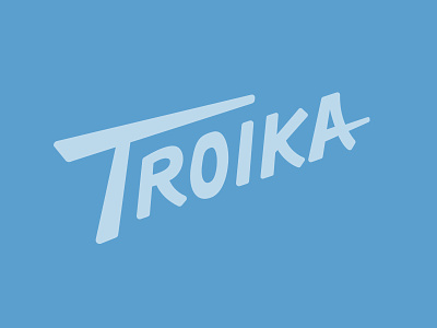 Troika font gateway woods hand lettering handlettering hashtaglettering russia troika type type daily vector vector machine