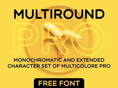 Multiround free font design font font design fonts free font freebie freebies typedesign typeface