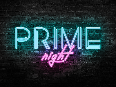 Prime Night branding logo