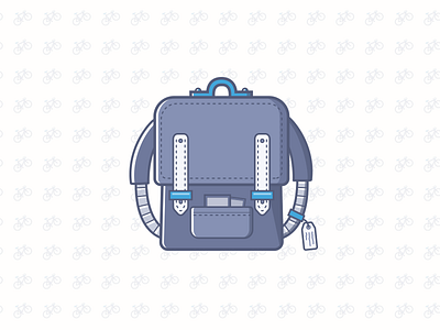 Backpack backpack bike hipster icon pics school svg travel