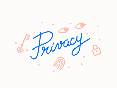 Privacy page illustration