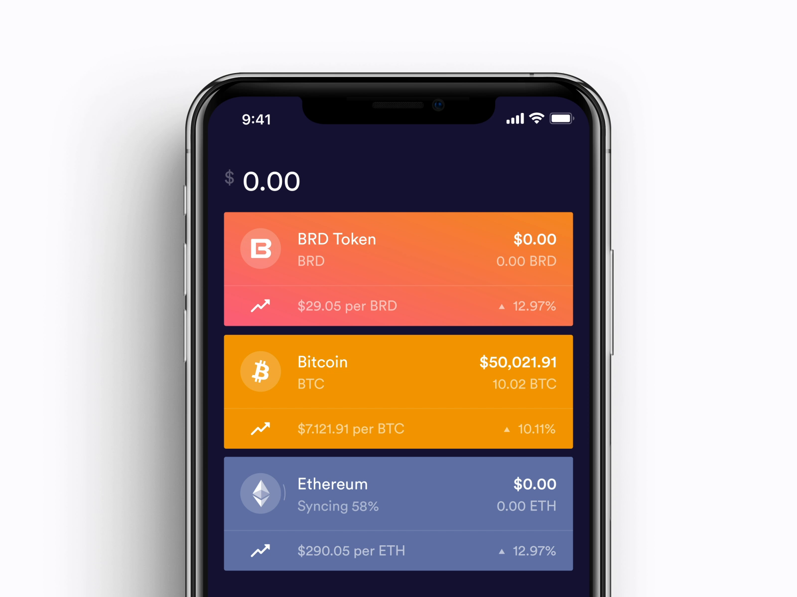 Crypto Wallet by Hero on Dribbble