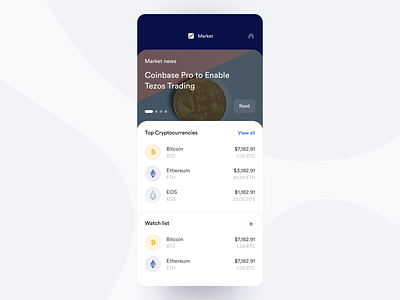 Track, Hodl, Learn concept crypto crypto wallet cryptocurrency finance app fintech ios stories ux uxui wallet