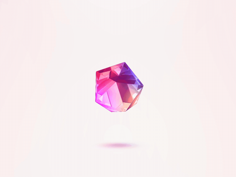 Floating Gem by Hero on Dribbble