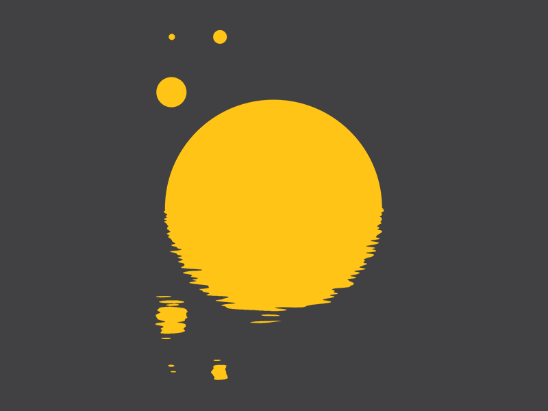 #Typehue Week 15: O typehue week 15: o simple flat minimal yellow sun solar planet planets o typography typehue