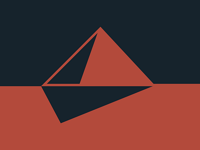 #Typehue Week 16: P black flat logo minimal p pyramid red typehue typehue week 16: p typography