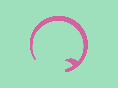 #Typehue Week 17: Q flat green minimal pink q surf surfboard typehue typehue week 17: q typography