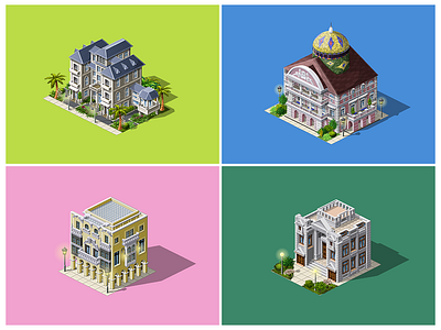 Isometric Buildings