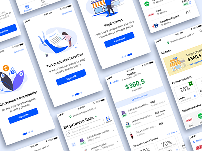 Descuentio app application case study dcu ui user experience user interface ux
