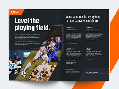 Video Solutions Magazine Ad ad advertisement athletes coaches dark environment high school hudl indesign magazine magazine ad marketing print sports teams video video solutions