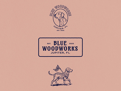 Blue Woodworks Logo