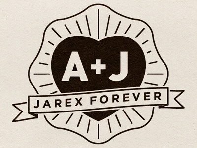 Jarex Forever beer din black gotham pint glass wedding