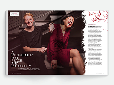 Vetrepreneur magazine Spread