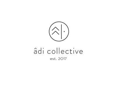 Adi Collective badge branding identity logo seal wip