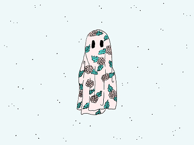 Incognito Ghost ghost halloween illustration pattern