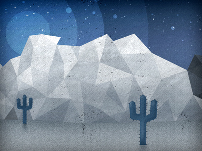 Desert arizona cactus illustration photoshop textures vector