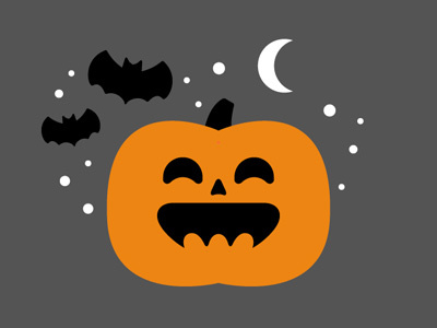 October Calendar bats calendar design illustration october print pumpkin vector