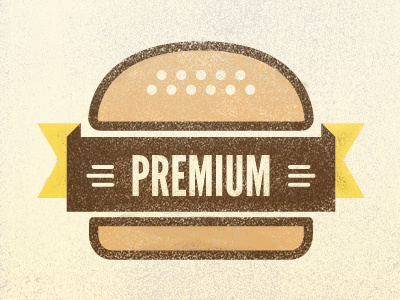 Burger Icon burger design icon meat menu premium print vector