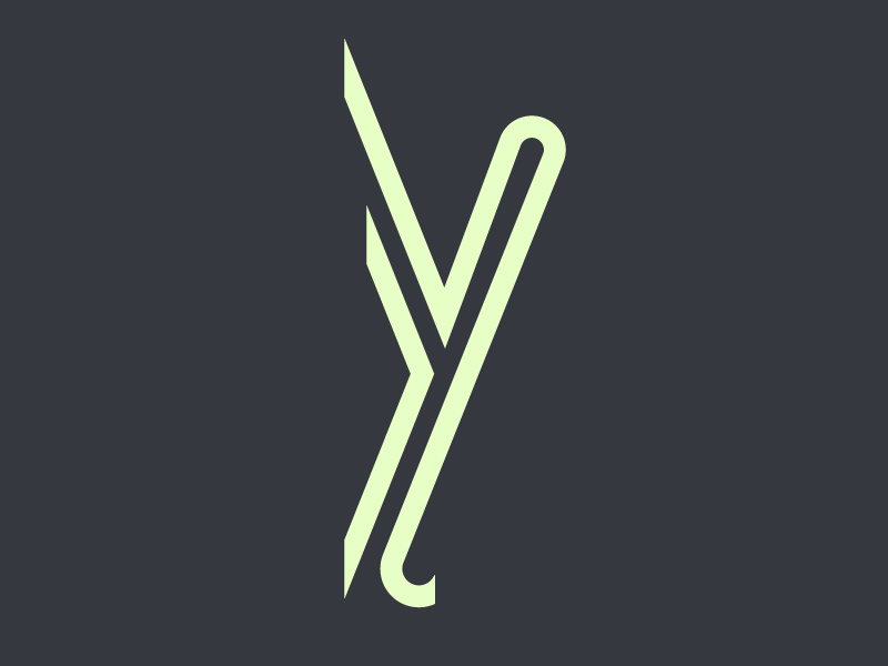 #Typehue Week 25: Y y weekly typography typehue type design colour challenge