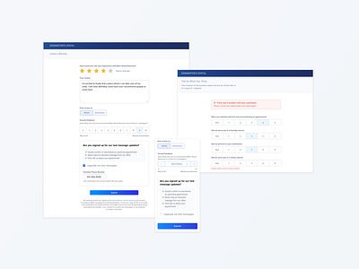 Review form design