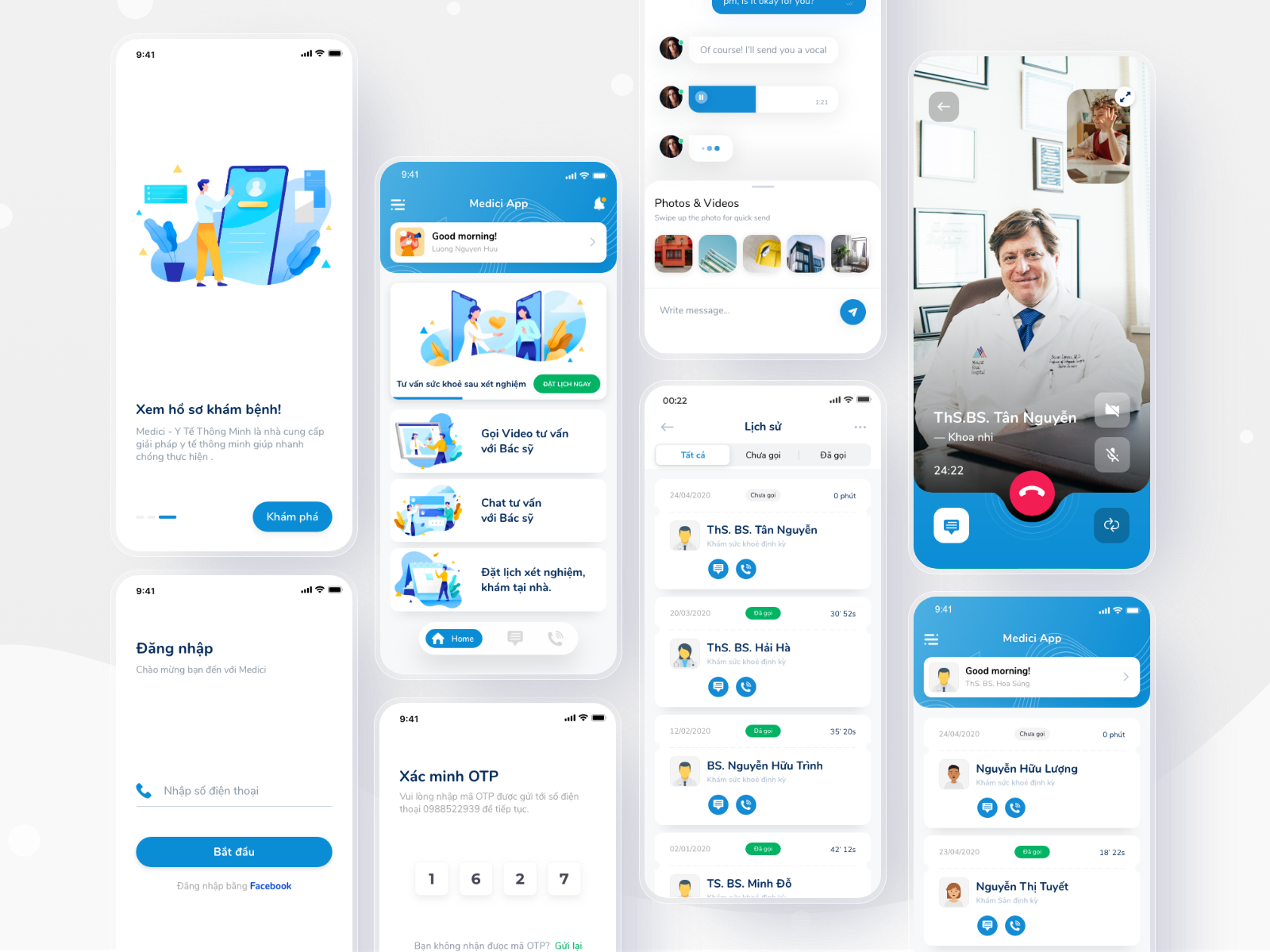 Medici - Medical Mobile App by LTS Software on Dribbble