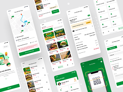 Snack House Mobile App - Food Delivery app breaf delivery figma food free freebie mobile order snack house tracking xd