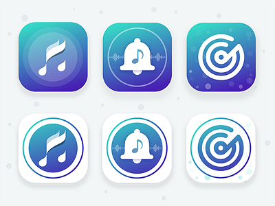 Ringtone, Music player - App icon