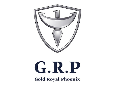 GRP Logo bi ci identity logo vector