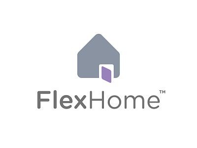 Flexhome bi ci design identity logo typography