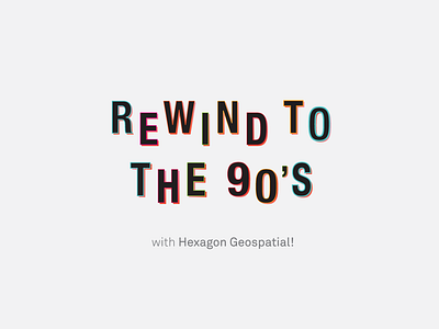 Modern Twist on the 90's Style for a Theme Party @ Hexagon