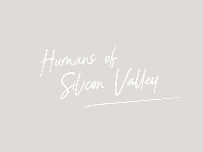 Humans of Silicon Valley Logo