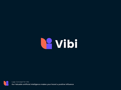 Vibi app artificialintelligence brand identity branding branding design icon illustration logo logo design logotype