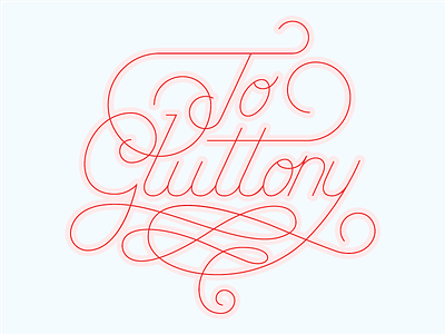 Tribute to Thanksgiving hand drawn handlettering lettering script typography