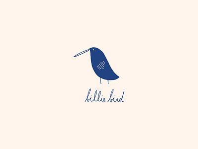 Billie Bird bird branding craft draw handdrawn identity illustration logo los angeles market simple sketch
