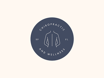 Didn't quite make the cut :) back branding chiropractic healthcare icon identity illustration logo medical