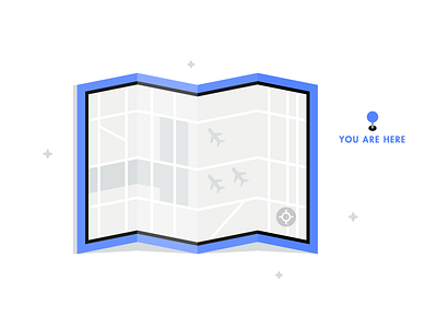 Not found! 404 app branding design empty state illustration map product ui visual design