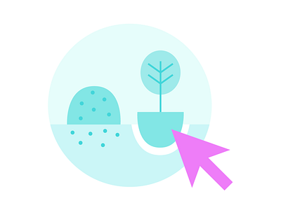 Icons for Clovermath c02 earth environment forest green icon illustration planet plant trees ui