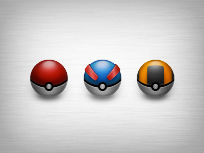Pokeballs - Gotta have'em all! color icons pokeballs pokemon symbol