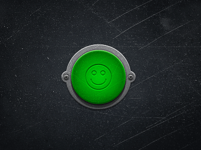Because Buttons animation button fun funday gif hover humpday smile states texture ui