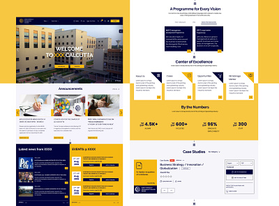 MBA Website branding design icon illustration ui vector web