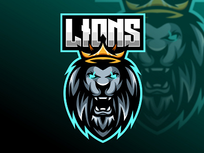 LION ESPORT MASCOT DESIGN angry beast branding character design esport game illustration lion logo team vector wild