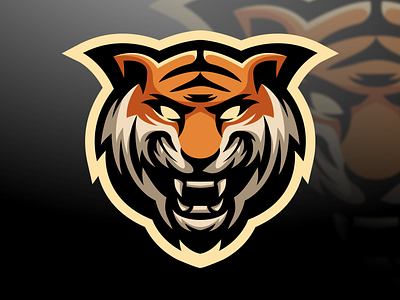 tiger esport design beast branding character design esport graphic design hunter illustration jungle logo mascot tiger vector