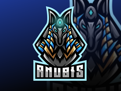 ANUBIS ESPORT MASCOT DESIGN anubis branding character design esport gamer gaming graphic design illustration logo mascot vector