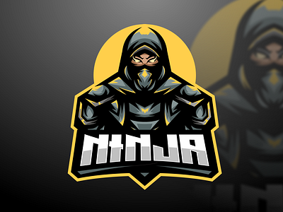 Ninja esport mascot design branding character design designs esport gamer gaming graphic design illustration logo mascot team vector