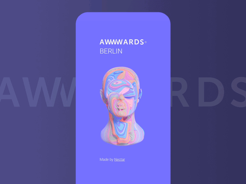 Awwwards Conference App Rating system