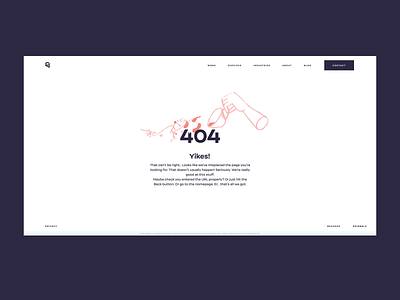 Ester Digital 404 Page 404 404page animation coffee cup error graphic design illustration minimalistic morning motion spill typography ui ux web whitespace