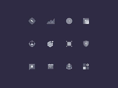 Icon Set graphic design icon ui vector web
