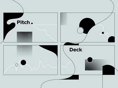 Pitch Deck Design abstract article blog design graphic design pitchdeck presentation vector