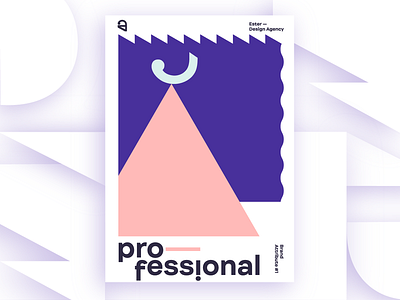 Ester - Professional. Brand Attribute Poster