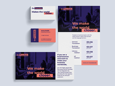 Ontranslate Branding & Stationery